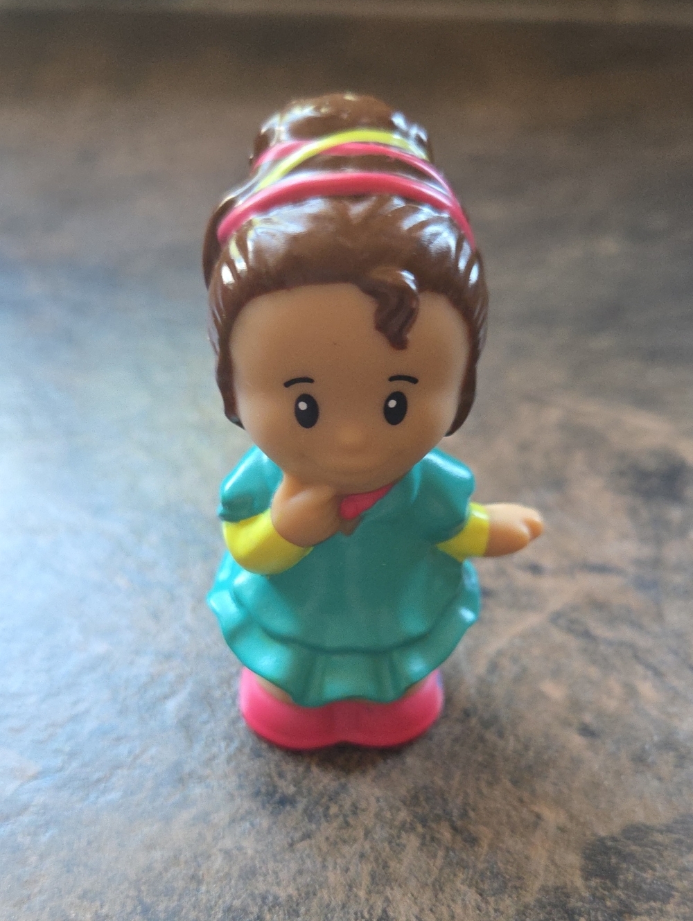 Little People Mia Green Dress - Musical Preschool Playset